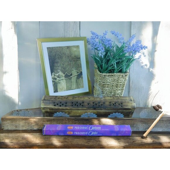 HEM Precious Opium Incense Sticks 20 Pack Relaxation Meditation Spiritual - Picture 3 of 10